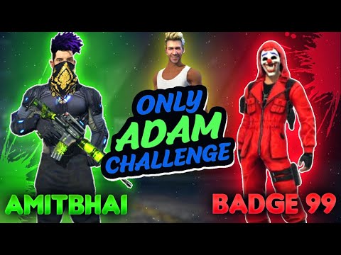 ADAM Challenge With Badge99 (FAN MEETUP) || Garena Free Fire || Desi Gamers