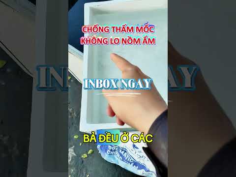 Bả xong bột này thì không lo tường, trần bị ẩm mốc gì nữa!!!
