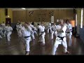 Kihon training Karate camp 08