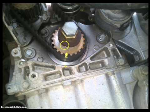 how to change timing belt on peugeot 307 hdi