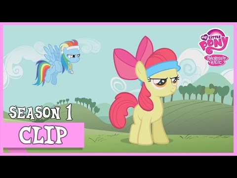 Rainbow Dash Helps Applebloom “Call of the Cutie”