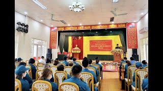 Cụm huấn luyện số 5 khai mạc huấn luyện dân quân tự vệ năm 2022 