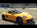 Porsche Boxster GTS 1.2 для GTA 5 видео 4