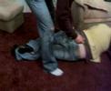 A Very Drunk Guys Getting Scrawl over While They Sleep