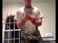 nacher's got a knive