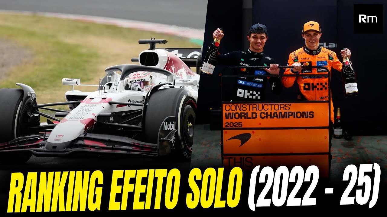 QUEM FOI MELHOR NA ERA DO EFEITO SOLO? #f1 #formula1 #mclaren #redbull #f12026 #ferrari