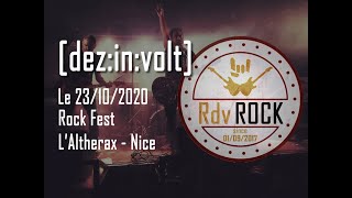 [dez:in:volt] - "Les écorchés" - RockFest 2020 - Altherax - 23 octobre 2020