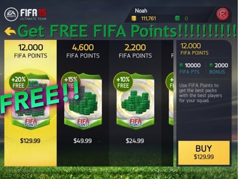 how to get fifa points