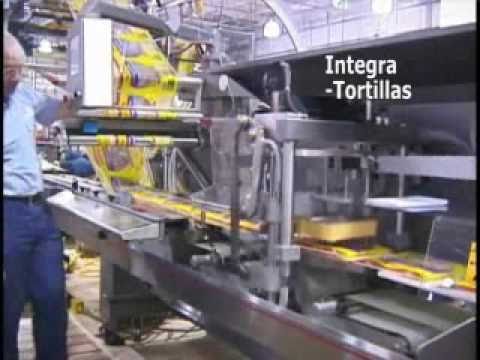 packaging machinery - Horizontal flow wrappers can be used for packaging a variety of products. Rose Forgrove and Hayssen flow wrappers are showcased in this packaging video demo.
