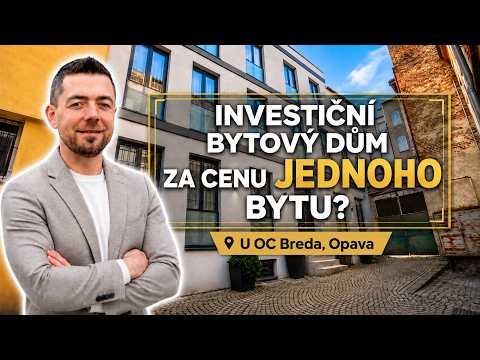 Video Investiční objekt ke konverzi v centru Opavy, u OC Breda