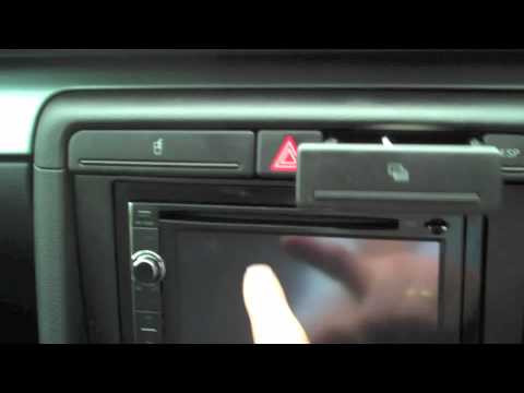 Audi A4 Single to Double Din Conversion Pioneer Avic F930BT