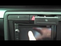 Audi A4 Single to Double Din Conversion Pioneer Avic F930BT