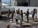 Göta Lejon drummers practicing in Lido de Jesolo 1st part