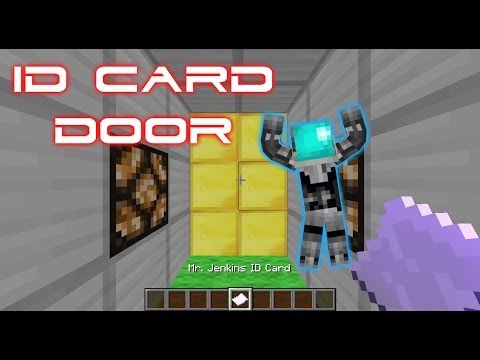 how to open door with id card