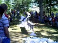 Impromptu Snowboard Jump
