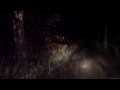 pete moorcroft off roading at littleaton in suzuki jeep at night