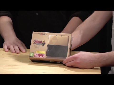Zelda 3DS XL Unboxing