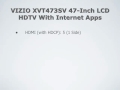 Click here to watch this video VIZIO XVT473SV review