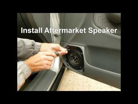 How To Replace Front Door Speakers In A Honda Civic