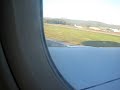 Take-off from Bergen Flesland airport Take-off from Bergen Flesland airport