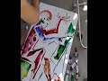 Karla Frechilla haciendo Acuarelas