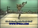 WWA4 Wrestling Moves Flying Headlock Takeover Jena v Jaybo