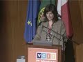 Interven��o de Ana Sofia Batista durante o 7� VCIT