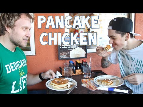 Pancake Chicken w/ Sam Pepper | Furious Pete