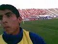 Saliiida Universidad de chile v/s Catolica (desde abajo)