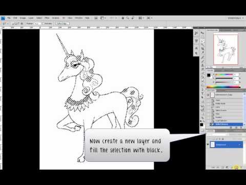 how to isolate line art with gimp