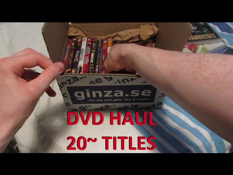 DVD/Blu-ray Haul (+ Bonus Unboxing)