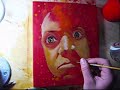 TubeArt: Patton Oswalt Is Staring At The Sun (acrylic paint) TubeArt: Patton Oswalt Is Staring At The Sun (acrylic paint)