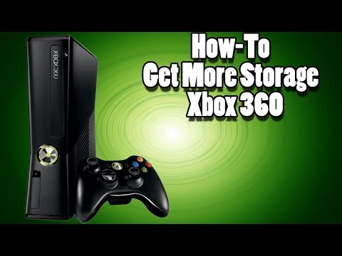 how to get more xbox 360 storage