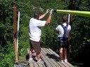 Zipline landing 4 screeching halt