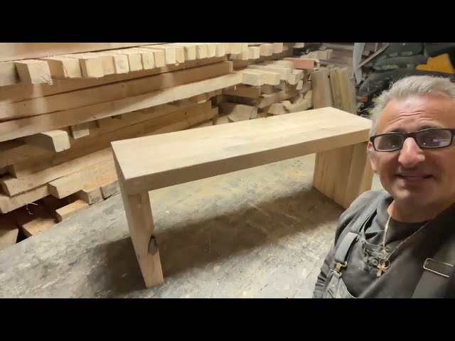 Oak and Maple wooden bench in Coffee Tables in City of Toronto