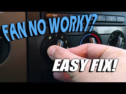 Ford F-150 Cabin Fan/Blower Motor Fix