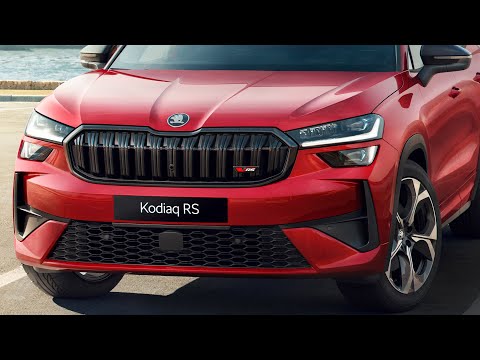Skoda Kodiaq RS (2025) – Exterior & Interior | 261 hp Sports SUV