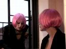 the pink haired twins