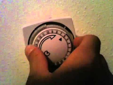 how to set aquarium light timer