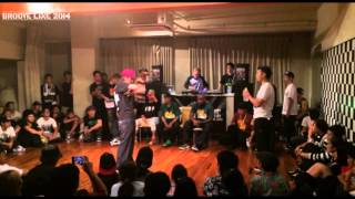 Nao vs Gucchon – GROOVE LINE 2014 前日予選 BEST16