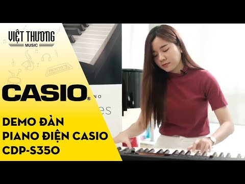 Demo đàn piano điện Casio CDP-S350 - Model piano điện 2019