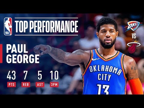 Video: Paul George Knocks Down Franchise-Record 10 Threes | February 1, 2019