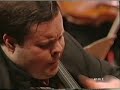 russian cellist borislav strulev. camille saint-saens, cello concerto no. 1 in a minor, op 33. orchestra sinfonica nazionale dell rai. maestro kristjan jarvi.