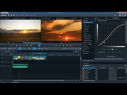 MAGIX Video Pro X – Einführungsvideo Tutorial (DE)
