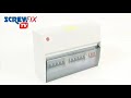 Screwfix WYLEX 10-Way Fully Insulated Dual RCD Consumer Unit