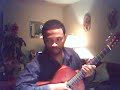 soooo...this is the first piece i learned in it's entirety when i first picked up the guitar. i guess i set the bar pretty high for myself back then but i love a good challenge :d it's a gr8 piece composed by alex degrassi, i'm taking a crack at it for the first time in about 8 months. 2 small mistakes but who's counting