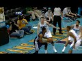 Rudy gets blocked at the rim...twice!