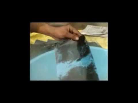 how to remove silver from x ray film