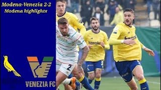Modena-Venezia 2-2, highlights