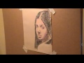 Pastel Portrait Painting Demo of a Young Woman